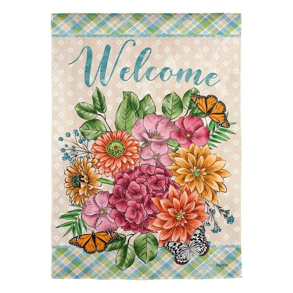 Hydrangea Bouquet Garden Strie Flag