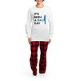 thumbnail image 4 of CafePress - It's Been A Bad Day - Women's Long Sleeve Relaxed Fit Cotton Light Pajama Set, 4 of 7