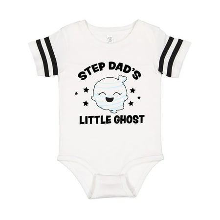 

Inktastic Cute Step Dad s Little Ghost with Stars Gift Baby Girl Bodysuit