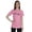 Pink (Black Glitter), variant on Inkmeso Womens Quote Top Faith Does Not Make Things Easy It Makes Them Possible Graphic Print Tee T-Shirt