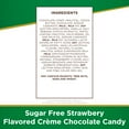 thumbnail image 6 of RUSSELL STOVER Sugar Free Strawberry Flavored Crème Chocolate Candy, 3 oz. bag (≈ 6 pieces), 6 of 9
