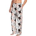 thumbnail image 6 of Logiee Pigs Print Pajama Pants for Men,Men’s Pajama Bottoms,Mens PJ Pants with Pockets & Button Fly-Large, 6 of 6