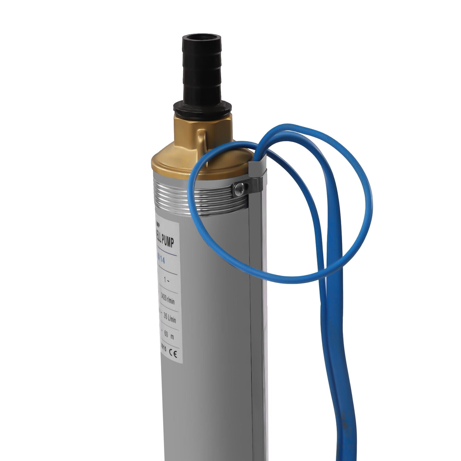 DENEST 3" 1Hp 110V/60Hz Screw Pump Submersible Water Deep Well Pump Stainless Steel New