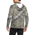 thumbnail image 5 of lcziwo Men Long Sleeve Shirts UPF 50+ UV Sun Protection Big and Tall Camo Print Hoodie with Face Mask Summer Fishing Outdoor Pullover Camouflage XXXXL, 5 of 10