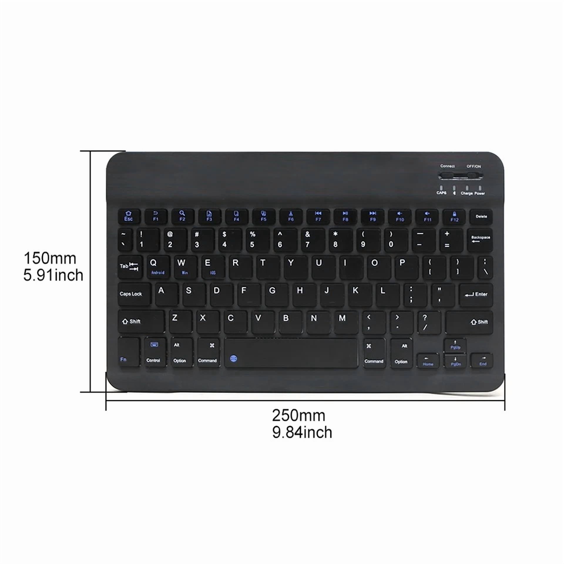 BUTTERFLY- Universal Bluetooth 3.0 Slim Keyboard For Android Windows Ios Tablet Pc Laptop