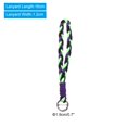thumbnail image 2 of Phone Lanyard Wrist Lanyard for Smartphone Water Cup Bag Decoration Keychain Accessories Black Green Purple 1 Pack, 2 of 4