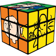 Rubiks Cube Peanuts Classic Characters Themed 3x3 Speed Cube