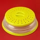 thumbnail image 2 of Wosthever Colador de verduras para microondas, filtro colador duradero, cesta de antisalpicaduras, utensilios de cocina, herramienta de cocina Organizadores de utensilios de cocina Amarillo verde Wosthever HA077067-03, 2 of 6