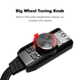 thumbnail image 3 of Meterk GS3 USB 2.0 External Virtual 7.1 Channel Sound Card Adapter, 3 of 7