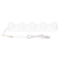 thumbnail image 3 of Vanity Mirror Bulb, 3 Color Modes 50000 Hours 5 LED Vanity Mirror Light PC Soft Lampshade  For Bathroom, 3 of 8