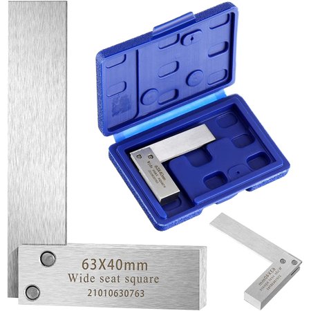 Testing Tool Square Machinist Square Mechanical Engineer Steel Square High Precision 90 ...