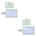 thumbnail image 2 of pitrice Durable PU Card Holder Convenient Wallet For Cards Drivers License And Money Card Bag Fine Stitching Green 2Set, 2 of 6