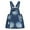 Blue-2293, variant on KIDSCOOL SPACE Girl Denim Overalls Dress,Little Girls Jean Jumper,Light Blue,6-7 Years