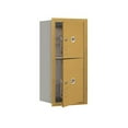 thumbnail image 3 of Salsbury Industries Recessed Private Aluminum 2 Unit 4C Horizontal Parcel Locker, 3 of 4