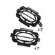 thumbnail image 4 of 2 cubiertas para antiniebla de motocicleta, protectores de antiniebla de motocicleta, resistentes al óxido, fáciles de instalar, cubiertas, 4 of 8