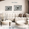 thumbnail image 4 of Elephant Stock Texas Coast Typography Wall Art - Horizontal Canvas Wall Art - Living Room Wall Decor - Decor Elements Canvas - Gray And Black Decor - 36" x 24", 4 of 8
