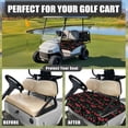 thumbnail image 4 of Whosucclay Cherries Golf Cart Seat Cover, Breathable Golf Cart Seat Protector Thickened Non-Fading Golf Cart Cover for More 2 Person Seats, 4 of 7