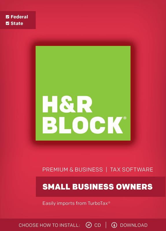 H&amp;R Block Tax Software Premium &amp; Business 2017
