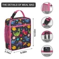thumbnail image 3 of Dinosaur Insulated Lunch Bag Box Men Reusable Lunch Bag Water-Resistant Portable Lunch Bag Office Hiking, 3 of 6