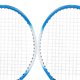 thumbnail image 3 of Kids Tennis Racket Iron Alloy Beginner Training Racket with Ball and Carry Bag (Blue), 3 of 4