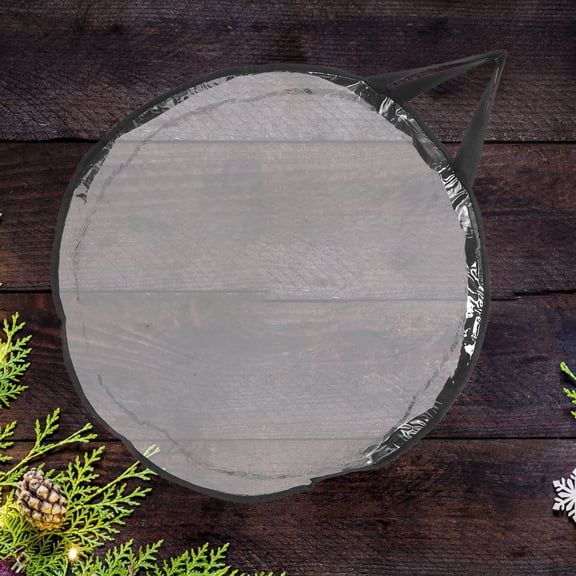 PENIKOKO Christmas Wreath Storage Box 1Pack Round Clear for Wreath Holder Decorations Storage