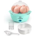 thumbnail image 4 of Retro Premium 7-Egg Capacity Electric Egg Cooker, Aqua, 4 of 7