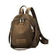 thumbnail image 3 of Mochila de moda para mujer, bolso de hombro para viajes por la calle. Café, 3 of 9