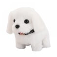 thumbnail image 2 of Realistic Plush Toy Puppy Electronic Interactive Pet Dog - Walking, Barking, Tail Wagging, Stretching Companion Animal for Toddler Kids, 2 of 8