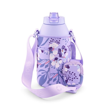 Ello Ultra Clean 64oz Stainless Steel Jug with Carrying Case, Lavender
