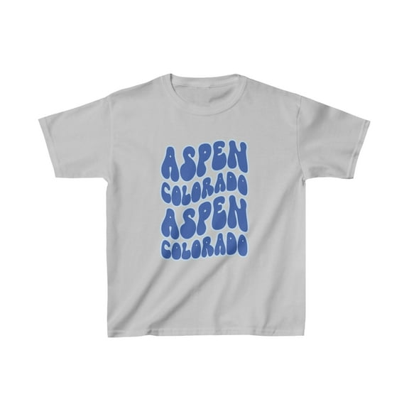 Aspen Colorado Kids Shirt Gifts Boys Girls Youth Tee Tshirt