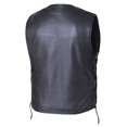 thumbnail image 2 of Chaleco de Cuero para Motociclista Unik International Negro Talle Grande, 2 of 2