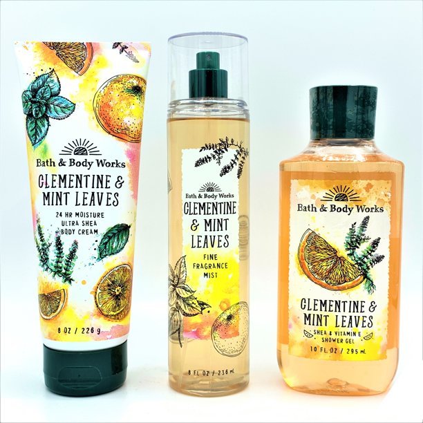 Bath and Body Works Clementine and Mint Leaves Fine Fragrance Mist