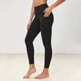 thumbnail image 5 of Sunnin Womens High Waist Yoga Leggings Side Phone Pocket Tight Fit Workout Pants Athletic Trousers, 5 of 9