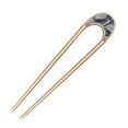 thumbnail image 1 of Épingles à Cheveux en Forme de U, Baguettes Rétro en Alliage - Fourchettes en Forme de U pour Femmes et Filles, 1 of 4