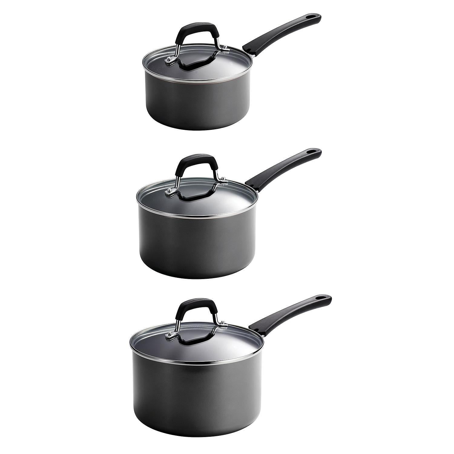 Tramontina Solar Stainless Steel Cookware Set With Triple Bottom And  Stainless Steel Lids 6 Pieces 65510200