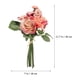 thumbnail image 3 of KAKOWELY ramo de flores artificiales, arreglos de rosas, flores de plástico para decoración de mesa de comedor, 3 of 4
