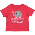 thumbnail image 3 of Inktastic My Great Uncle Loves Me Boys or Girls Baby T-Shirt, 3 of 5