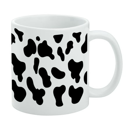 

Cow Print Black White White Mug