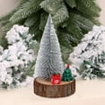 thumbnail image 5 of ABPWLY Home Mini Christmas Tree with Snow Flock 8-Inch Small Artificial Tabletop Tree for Home Office Desk Holiday Decoration Birthday Gifts, 5 of 7