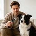 thumbnail image 6 of Pet Deshedding Comb for Cats, Self-Cleaning Undercoat Depilatory Tool, Ergonomic Grooming Brush for Shedding Control, Ideal for Daily Use at Home, 6 of 6
