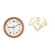 thumbnail image 1 of Reloj de pared Pájaro cantor Reloj de pared Servilletero Dispensador de servilletas vertical Base de hierro Aspecto elegante y único Respetuoso con el, 1 of 8