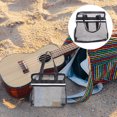 thumbnail image 3 of GOOHOCHY Bolsa de playa de malla portátil, práctica bolsa de malla, neceser, bolsa de cosméticos de viaje., 3 of 8