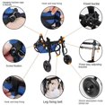 thumbnail image 5 of Adjustable Dog Wheelchair Hind Limb Hind Leg Disabled Pet Cat Dog Mobility Aid Trolley Legs Rehabilitation Light Pet Walk Tools ShopWise Round, 5 of 5