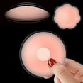 thumbnail image 5 of 6 Paires de Bandes de Poitrine en Silicone Invisibles, Bandes de Poitrine en Silicone pour Femmes, Réutilisables, (3 Paires Rondes + 3 Paires de Fl), 5 of 5