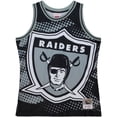 thumbnail image 2 of Men's Mitchell & Ness Black Las Vegas Raiders Big Face 7.0 Fashion Tank Top, 2 of 3
