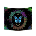 Multicolored Butterfly Tapestry