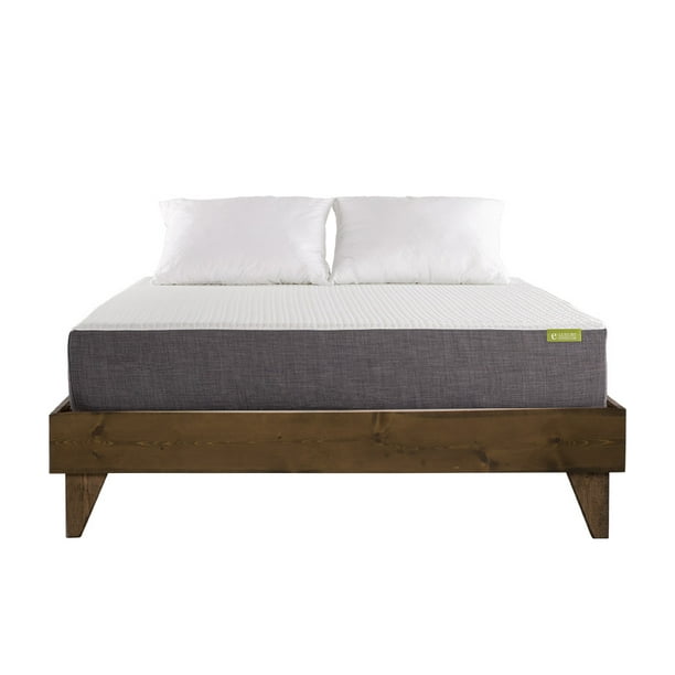 American Pine Platform Bed Frame, Queen Bed Frame Made In Usa