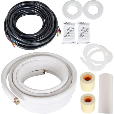 1/4" X 1/2" X 50ft Mini Split Line Set – Insulated Copper Tubing For AC Installation