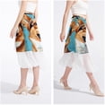 thumbnail image 4 of Corgi Dog Stunning Chiffon Beach Dress with Polyester Straps - for the Beach!, 4 of 6
