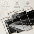 thumbnail image 6 of Elephant Stock Play The Piano Wall Art - Horizontal Multi Panel Canvas - Living Room Wall Decor - Music Multi Panel - Gray And Black Decor - 43" x 27", 6 of 8